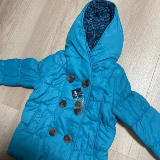 ニットエリアウター　新品‼️ ターコイズブルー