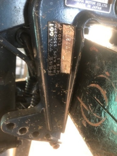 YAMAHA5馬力船外機　