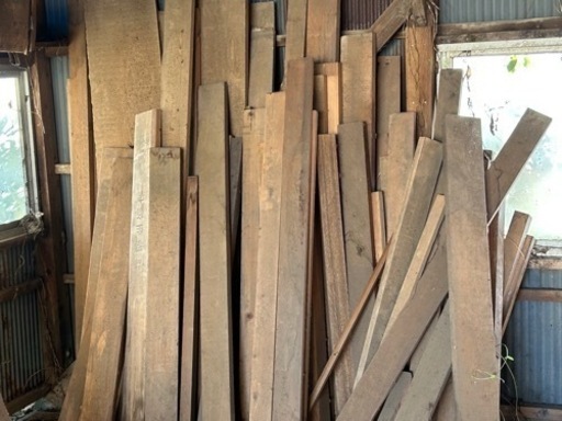材木を処分したい為買って頂ける方を探してます