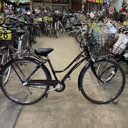 【2868】シティ　ブリヂストン　26インチ　前後タイヤ新品　13,800円（防犯・税込）