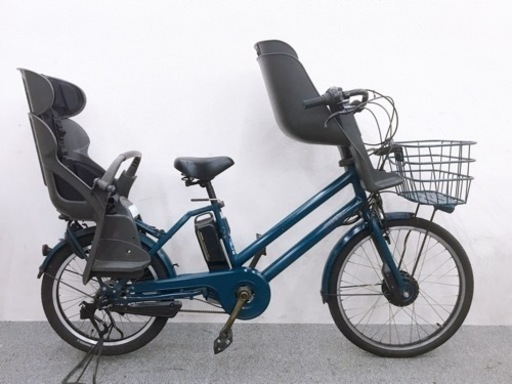 入手困難の人気な車種　ブリヂストンビッケモブ　子供乗せ電動自転車　シート付きのお買い得品
