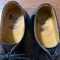 【未使用】Dr.MARTENS ドクターマーチン×ビームス  UK6 黒 エナメルの画像