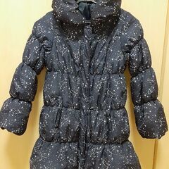 140サイズ　コート　紺