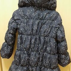 140サイズ　コート　紺の画像