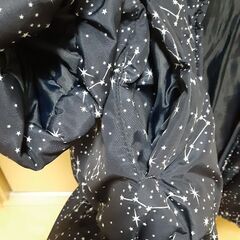 140サイズ　コート　紺の画像