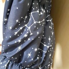 140サイズ　コート　紺の画像