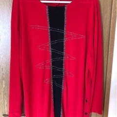 《美品》Eljeune トップス　ちりめん