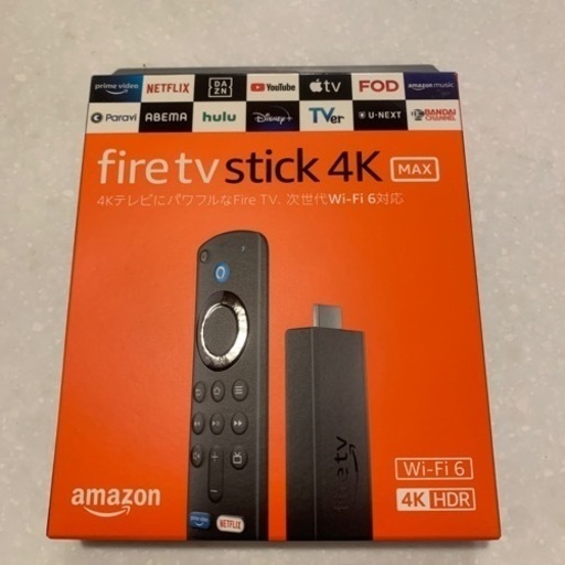 最新　新品未開封　Amazon Fire TV Stick 4K MAX アマゾン