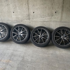【中古】アルミホイール DORFREN ドルフレン TWK-20 16×6.5J 4H PCD100 ET43 インセット 【札TB01】