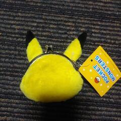 新品ﾋﾟｶﾁｭｳがま口財布ｷｰﾎﾙﾀﾞｰの画像