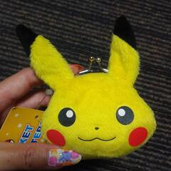 新品ﾋﾟｶﾁｭｳがま口財布ｷｰﾎﾙﾀﾞｰの画像