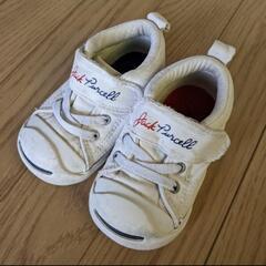 JACK PURCELL ホワイト ベビーシューズ 13.5cm