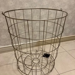 おしゃれな洗濯かご　おもちゃ入れ等にも