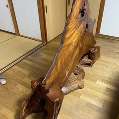 富士山のような木製衝立(決まりました。)の画像