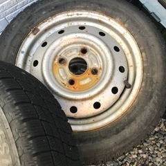 軽自動車用13インチ　スタッドレス&鉄ホイール