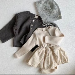 【ラスト1点】韓国🇰🇷ベビー服 女の子 ワンピース ロンパースの画像