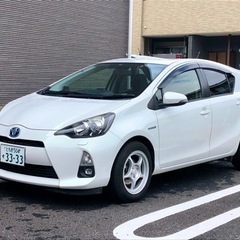 ☆登録代込☆アクア G パールホワイト オプション多数 ☆美車☆