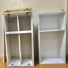 白　カラーBOX  (右)の画像