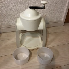 かき氷器の画像