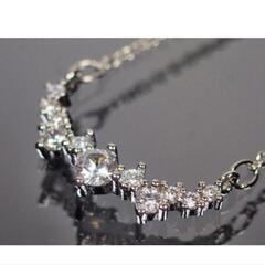 ▼J→→→M18-17   ブリリアントプリンセスペンダントネックレス　特別デザインの画像