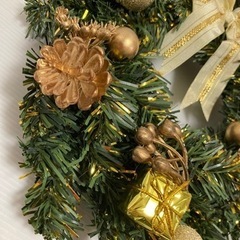 クリスマスオーナメント　直径23㎝　クリスマスリースの画像