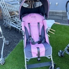 【Maclaren】ベビーカー　状態よし　ピンクでかわいい🥰