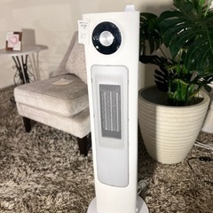 美品】加湿機能付きセラミックファンヒーター