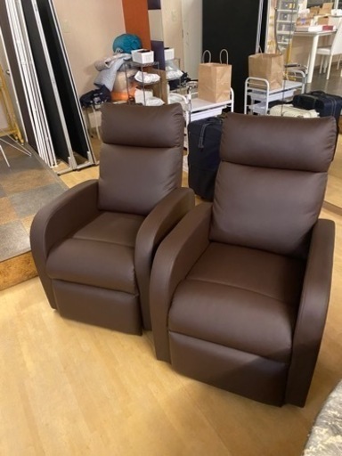 美容リクライニングチェア(手動)2脚SET‼️