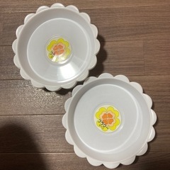 🉐️フラワー鉢受皿6枚セットで100円の画像