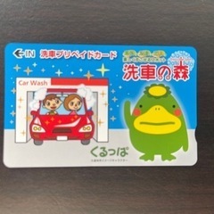 洗車プリペイドカード5000円分