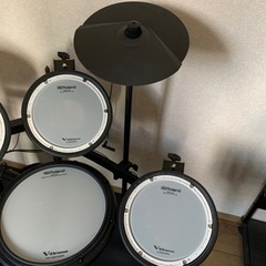 Roland V-Drums TD-17 スピーカー、マット、スローン、スティック付きです！！の画像