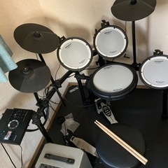 Roland V-Drums TD-17 スピーカー、マット、ス...