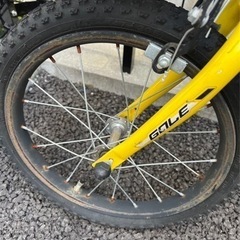 子供用の自転車（16インチ）の画像