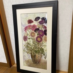 押し花アート　額入り② 押し花　フラワーアート　インテリア雑貨