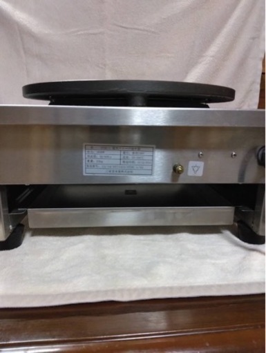 業務用　電気クレープ焼き器