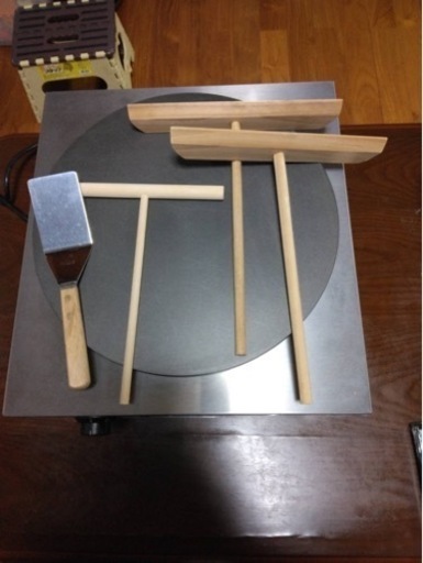 業務用　電気クレープ焼き器