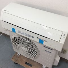 （12/21受渡済）YJT5629『安心30日間保証付』【Panasonic/パナソニック 6畳用エアコン】美品 2017年製 エオリア CS-F227C-W 家電 冷暖房 エアコン 壁掛型