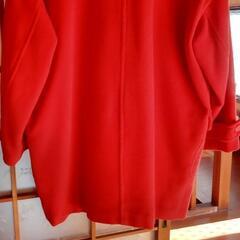 ELLE sportsウールコート　レッド　