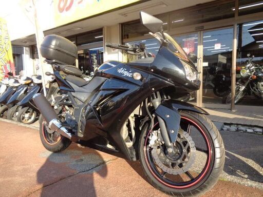 NO.4514　Ｎｉｎｊａ２５０Ｒ（ニンジャ２５０Ｒ） 水冷４サイクル２気筒エンジン　ＦＩ車　ＥＴＣ付き　リヤボックス付き　ブラック　☆彡