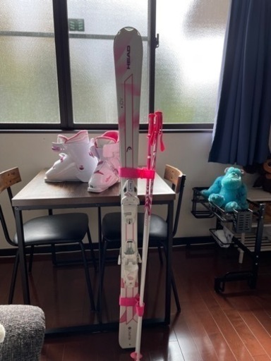 再値下げ！女子用ジュニアスキーセット