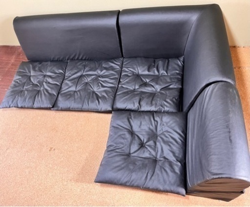 オシャレなL字型ソファ