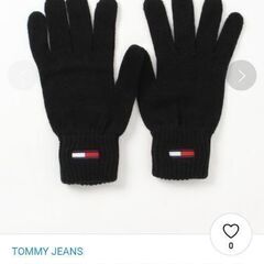 tommy jeans 手袋 新品未使用の画像