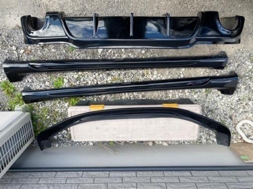 レクサス　IS ハーフスポイラー　3点セット