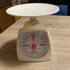 【あげます0円】量り　はかり　スケール　アナログ目盛り　上皿はかり