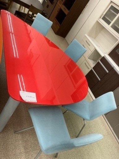 モダンテーブルセット椅子4脚   TJ306