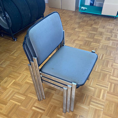 スタッキングチェア　事務所イス　譲ります　引取　配送可能