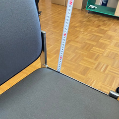 スタッキングチェア　事務所イス　譲ります　引取　配送可能の画像
