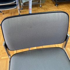 スタッキングチェア　事務所イス　譲ります　引取　配送可能の画像