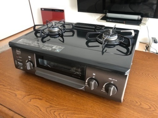 【商談中】パロマ　幅56㎝コンパクトガスコンロ IC-S37DX-L 都市ガス(13A)用/左強火力