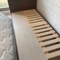 フランスベッド　シングル　マットレス付き